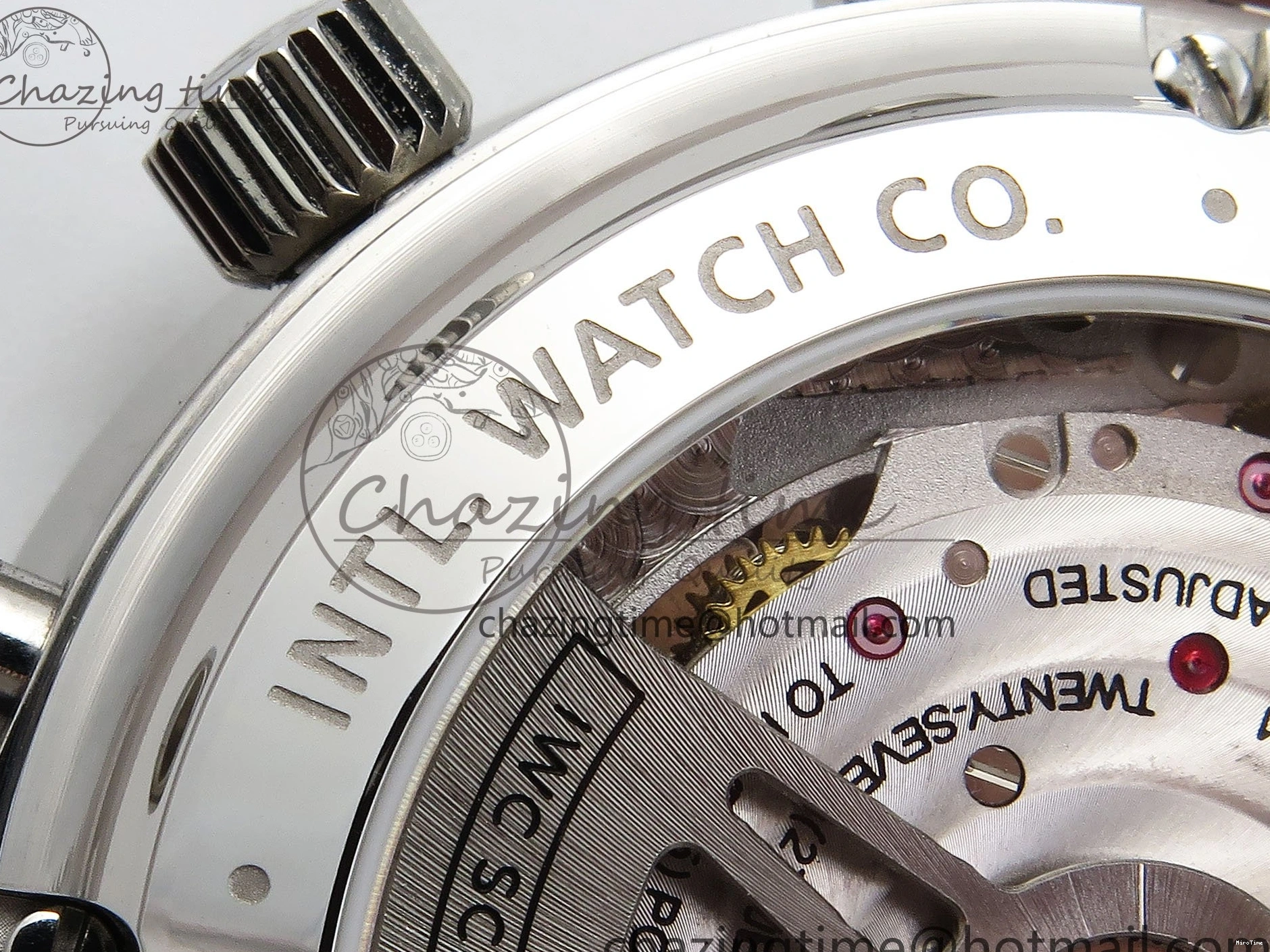 MIROTIME 0123 Portuguese Chrono IW3716 Z+F 1:1 Best Edition Blue Dial on Blue Rubber Strap A UrbanChic 7018